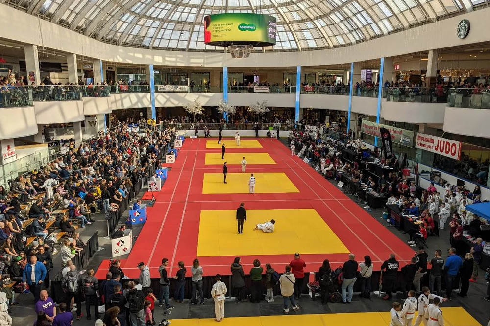 Edmonton International Judo Championships at the West Edmonton Mall