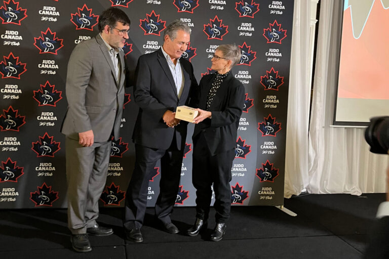 Mark Berger is inducted for the second time into Judo Canada's Hall of Fame