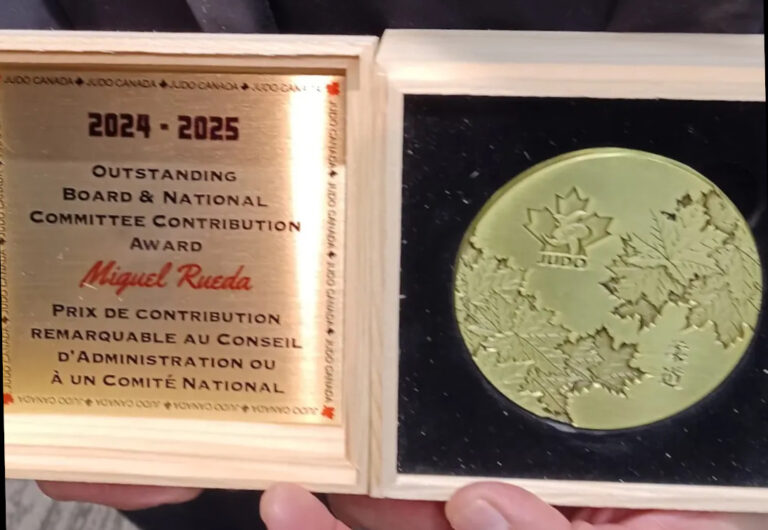 The award Miguel Rueda received